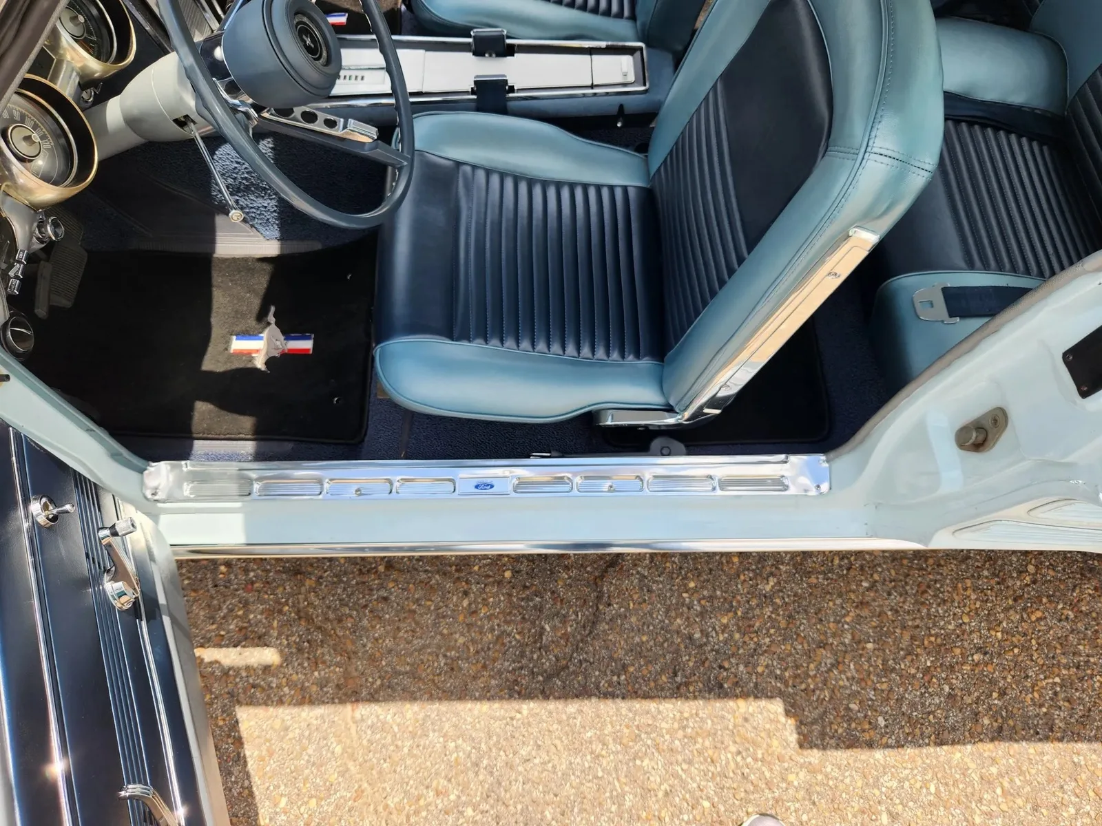 Ford Mustang 1967, siège conducteur