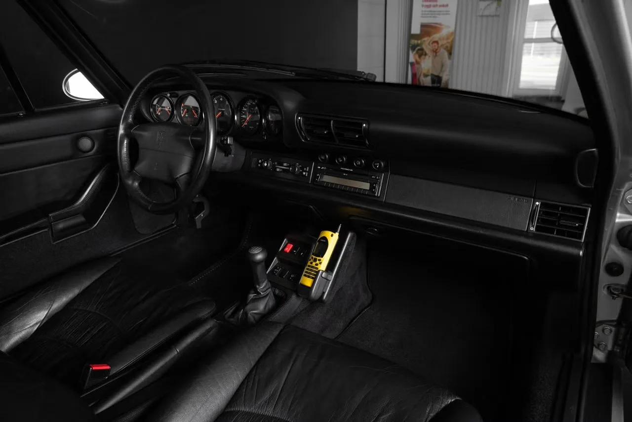 Porsche 911 993 Turbo, habitacle